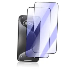 2 Pack Blue Light Screen Protector Anti Blue Light iPhone 12 Mini AntiBlue