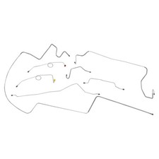 1965 Plymouth Valiant Mopar A Body Dual Master Conversion Brake Line Set Oem