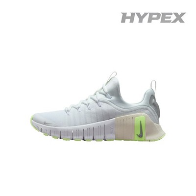 Nike Free Metcon 6 Shock Absorbers Low Top Training Shoes Women's White Green