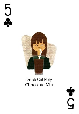Cal Poly Alumni Ass. Proud Traditions Playing Card