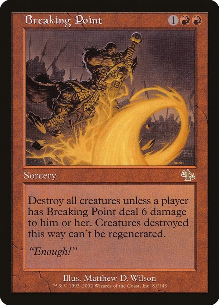 Breaking Point Normal [JUD - 81] MP MagicJudgment