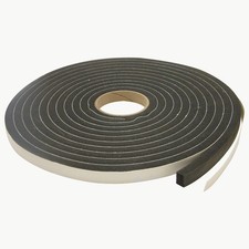 JVCC Low-Density PVC Foam Tape SCF-01 : 1 in. x 420 in. x 1/4 in. thick Black 
