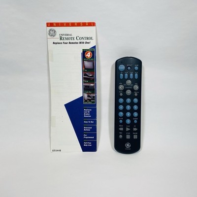 GE Universal Remote GEU440 With Manual