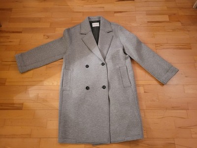 Marc O'Polo Jersey Mantel, Hellgrau,Regulär Fit, Größe XL, Neu
