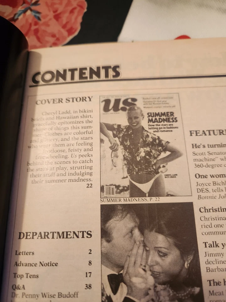 Cheryl Ladd , US Magazine , Aug. 7 , 1979 , Summer Madness - Image 4 of 4