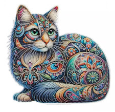 3D ACRYLIC WITH BASE DIAMOND DOT ART KITS - H...