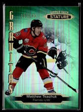 2020-21 Upper Deck Stature Gravitas Green Matthew Tkachuk 133/149 #G-6