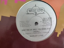 SHIRLEY LITES - "HEAT YOU UP" (MELT YOU DOWN) WEST END RECORDS 1983