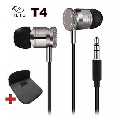 Super Bass In-Ear Kopfhörer Earphone Headphone T4 Bass Beats Schwarz
