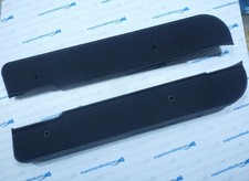 KIT COPPIA PEDANE PEDANINE PLASTICA NERE PER PIAGGIO SI 50 Vesparicambisud