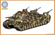Triumph TM70005 1/700 WWII German Landkreuzer P.1000 Ratte Super Heavy Tank