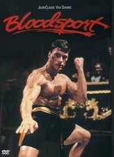 BLOODSPORT (DVD) VG Disc + Snap Case Cover Art - NO CASE