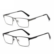 Lesebrille Modell 21128S, stabiler Metall Gro...