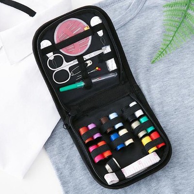 10x Travel home sewing kit case needle thread tape scissor set handcrRSH5CWD Yw