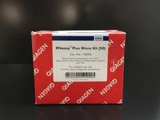 Qiagen Cat No 74034 RNeasy Plus Micro Kit 50
