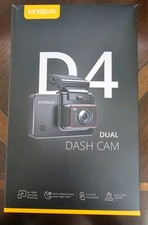 Kingslim D4 Dual Dash Cam with Built-in WiFi GPS 4K Sony