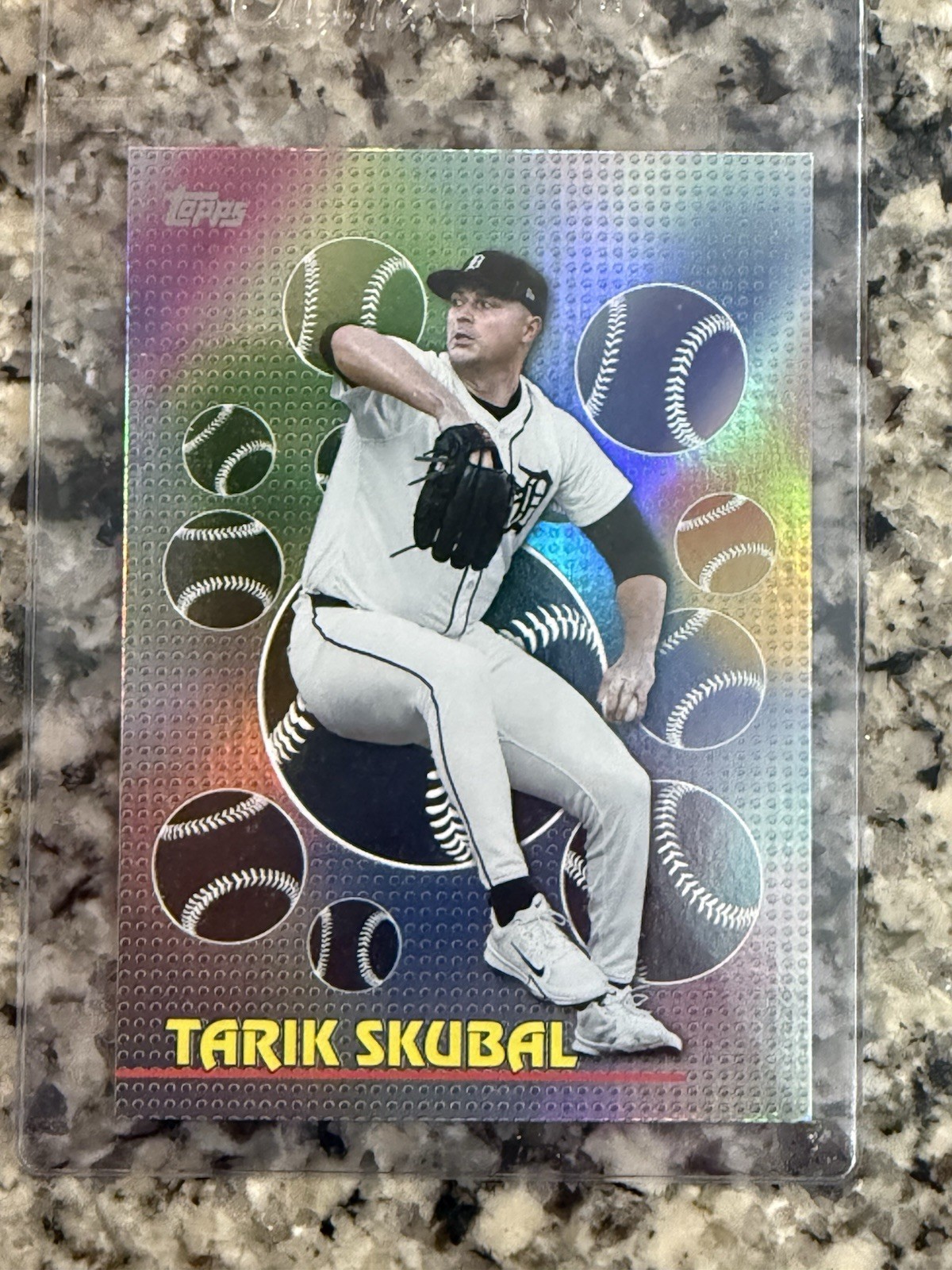 ⚾ Tarik Skubal 2026 Topps Titans of the Game TOG-27 Rainbow Foil Tigers NRMT