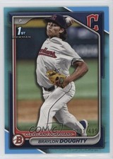 2024 Bowman Draft Sky Blue 1/499 Braylon Doughty #BD-37 1s5i