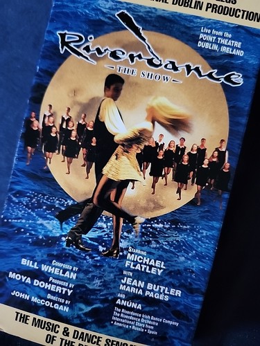 VHS Irish 🍀 RIVERDANCE 96 LIVE DUBLIN IRELAND Michael Flatley JEAN BUTLER - Imagen 1 de 5