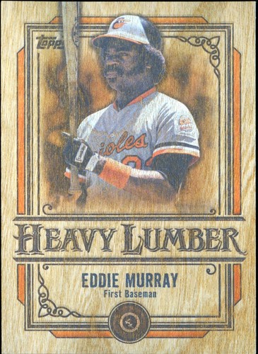 2025 Topps Update Eddie Murray Heavy Lumber #HL-49 SSP Baltimore 