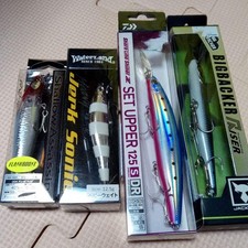 Blue-backed fish and sea bass lure