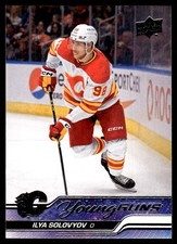 2023-24 Upper Deck Young Guns Ilya Solovyov Rookie Calgary Flames #493