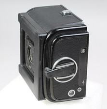 BLACK HASSELBLAD A12 30147 FILM BACK W SLIDE HOLDER V BUTTON MATCHING NUMBERS