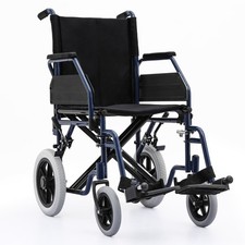 Wheelchairs for Adults, Transport Wheelchair Lightweight Foldable, Steel Ligh...