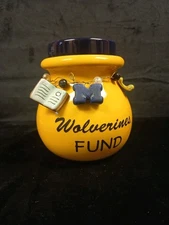 University Of Michigan Wolverines Yellow Fund Bank Go Blue