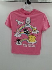 Hello Kitty And Friend By Sanrio Large Pink Shirt