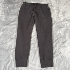 Dries Van Noten Jogger Pants Mens XL 29  Drawstring Washed Gray