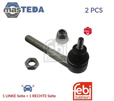 10660 SPURSTANGENKOPF AXIALGELENK VORNE FEBI BILSTEIN 2PCS FÜR PEUGEOT 307,206