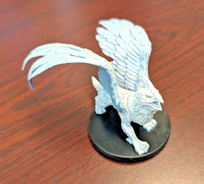 D&D miniature, Rimefire Griffon, Legendary Evils #32, DDM2, Dungeons and Dragons