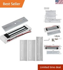 Electromagnetic Magnetic Door Lock Security Kit 180KG Capacity for Wood Metal...