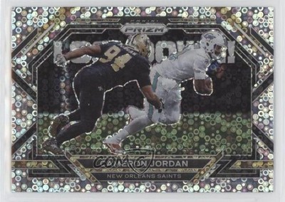 2022 Panini Prizm Lockdown! No Huddle Prizm Cameron Jordan #L-16 4k8