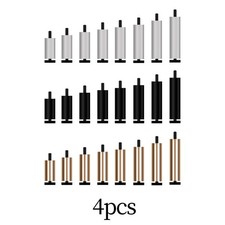 4 Stück Möbelbeine, einfache Installation, Sofafüße für Tisch, Bett,