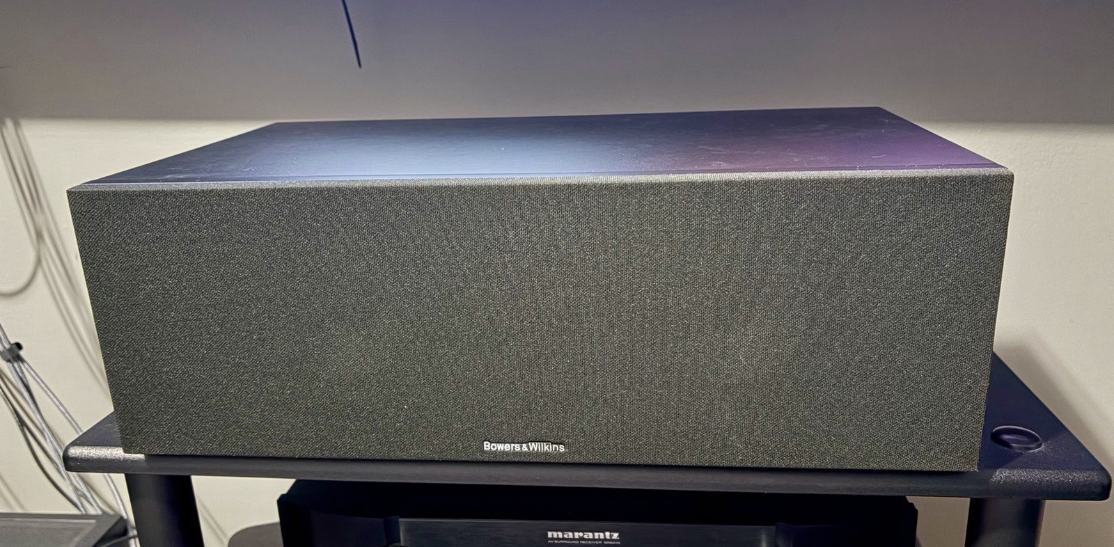 Bowers & Wilkins HTM6 Center Speaker Wired Banana Jack Input Black | eBay