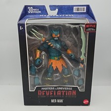 Mattel Masters of the Universe Revelation Mer-Man MOTU 7  Action Figure - NEW