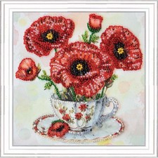 Abris Art An Inspired Morning Kit Frame Bead Embroidery Kit