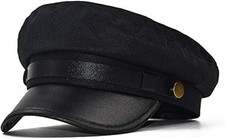 Chauffeur Hat for Men Women Classic Vintage Newsboy Cap Costume Hats Red New