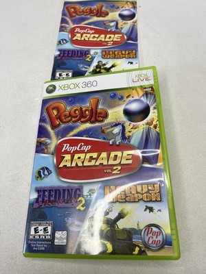 PopCap Arcade Vol. 2 Xbox 360 Complete CIB 