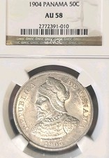 NGC 1904 Year Panamanian Coins for sale | eBay