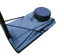 The Hoop Helper – Replace Unsightly Sand Bags, Bricks and Concrete Blocks