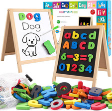 Magnetic Letters and Numbers with Magnet Board, Alphabet ABC Magnets, Learning 