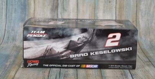 Lionel Brad Keselowski #2 Miller Lite 15' Ford Fusion 1:24 NASCAR Signed - Picture 10 of 12