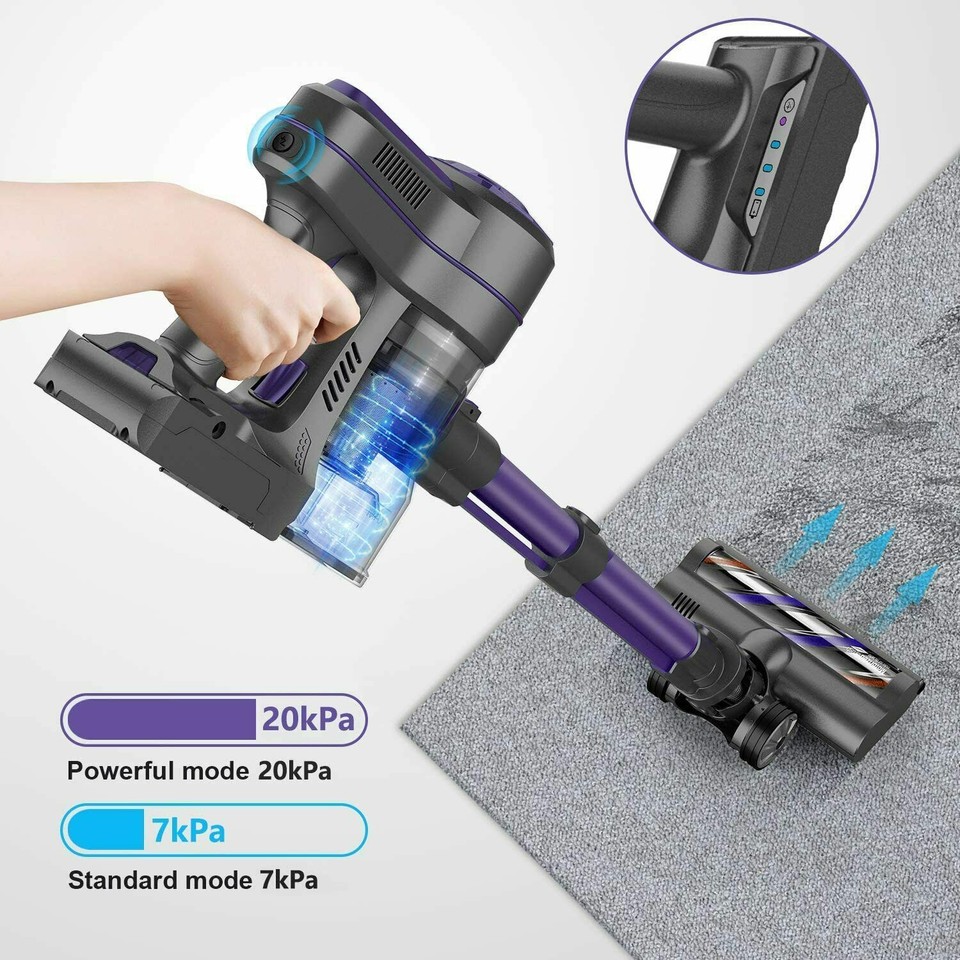 ZOKER 20000Pa 4 in 1 Cordless Vacuum Cleaner Handheld Stick Upright