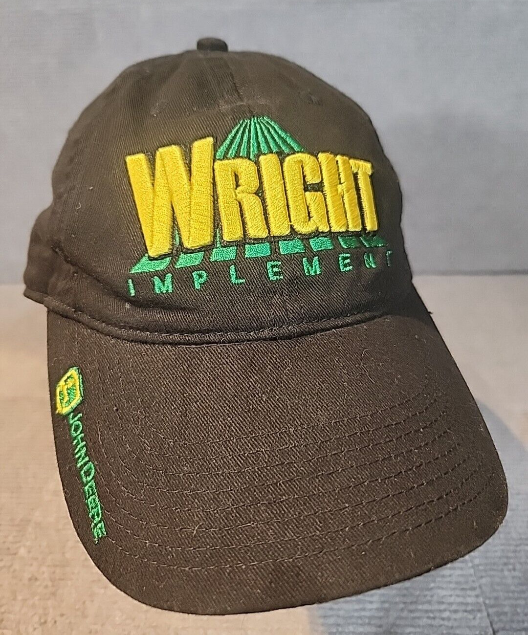 Baseball Cap Wright Implement John Deere Sports H… - image 2
