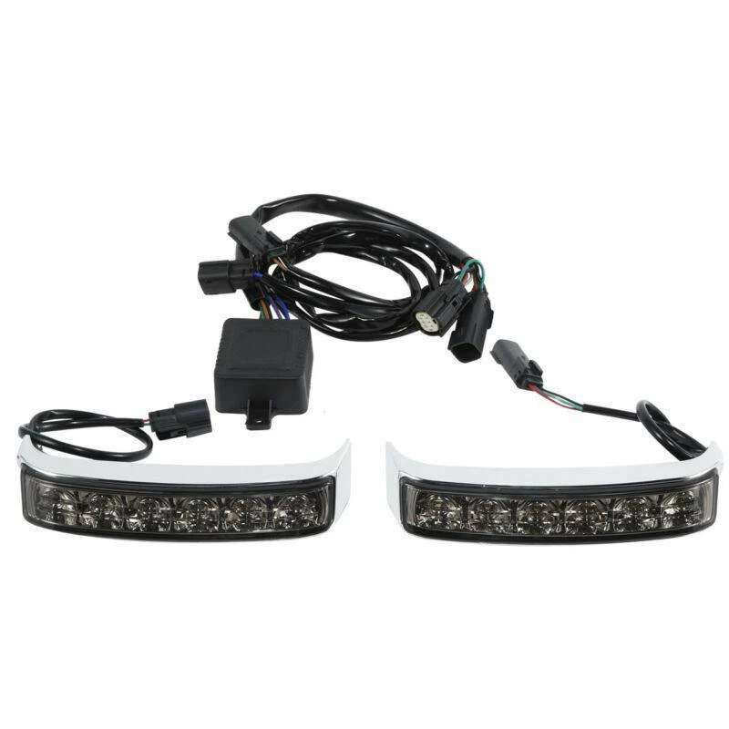 Luz de giro de freno LED para alforja para Harley Touring Road King Glide 2014-2023 Foto 3 de 4