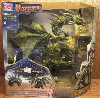Mega Bloks 98267 Dragons Reignyth Battle 10'' Action Figure (box damaged)
