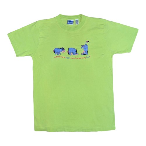 VINTAGE Eeyore Embroidered T Shirt Size 